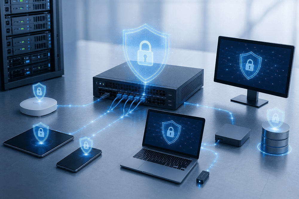 Protezione di rete, dispositivi e dati